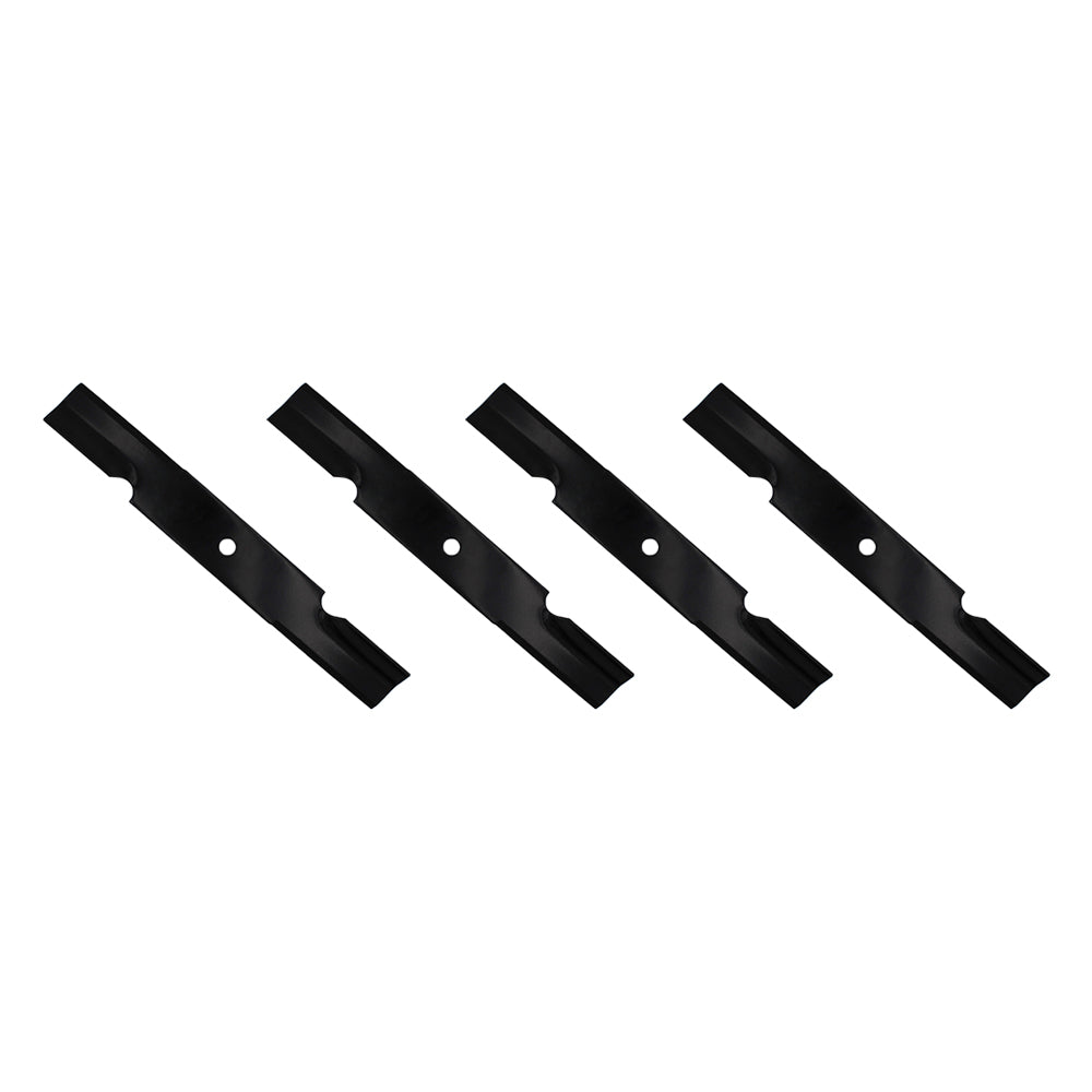 QTY 4: Notched Air-Lift Blade
 Fits Husqvarna Replaces 539100341