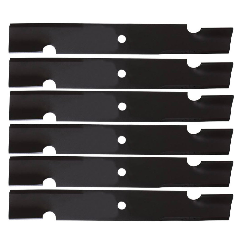 6 Blades for 52" Fits Exmark Fits Toro 103-2508 103-6584 R15187 18" X 5/8"