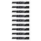 Qty 9: Notched Air-Lift Blade Fits Bunton Replaces 6294