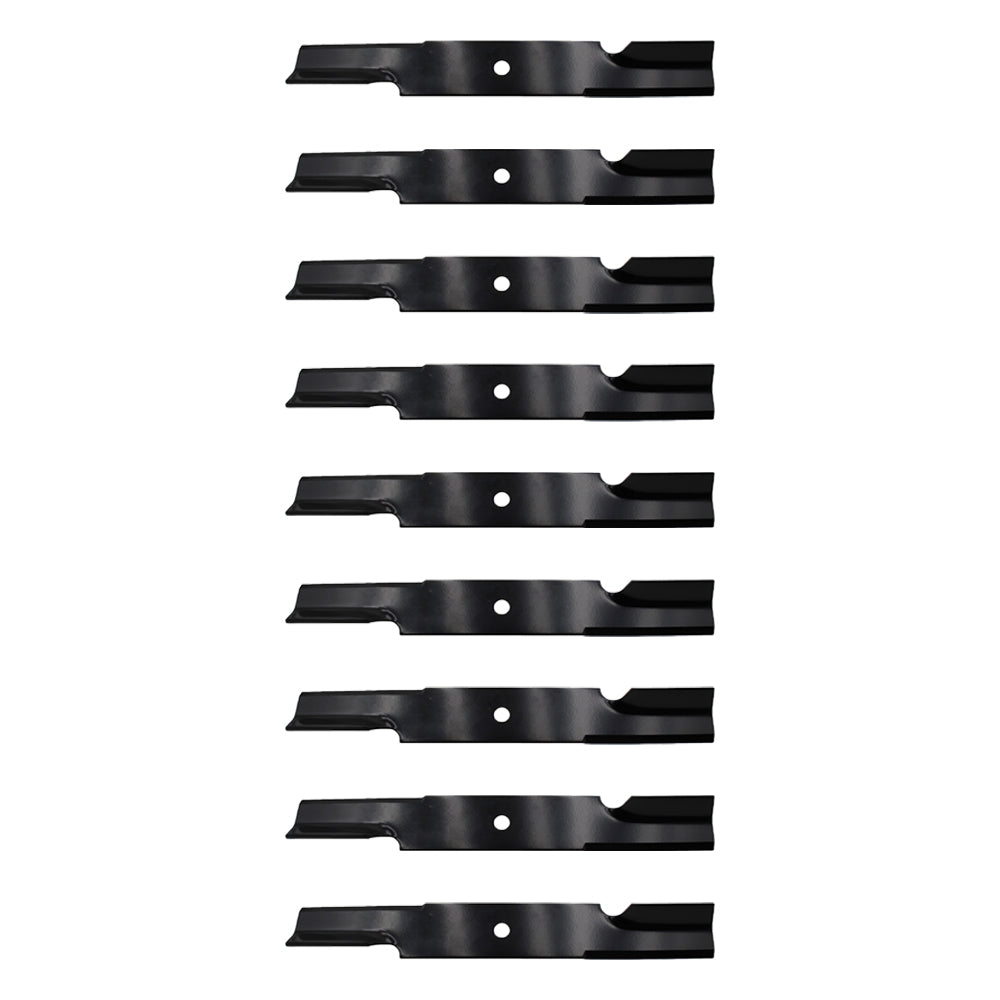 Fits Toro 105-7781-03 High Flow Zero Turn Mower Blade - Set of 9
