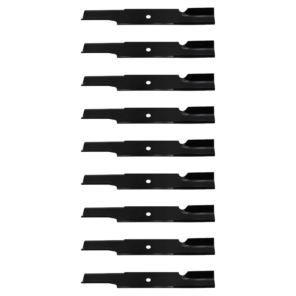 Set of 9- High Air-Lift  Mower Blade Replacements fits in Fits Bobcat, 3 for 52"