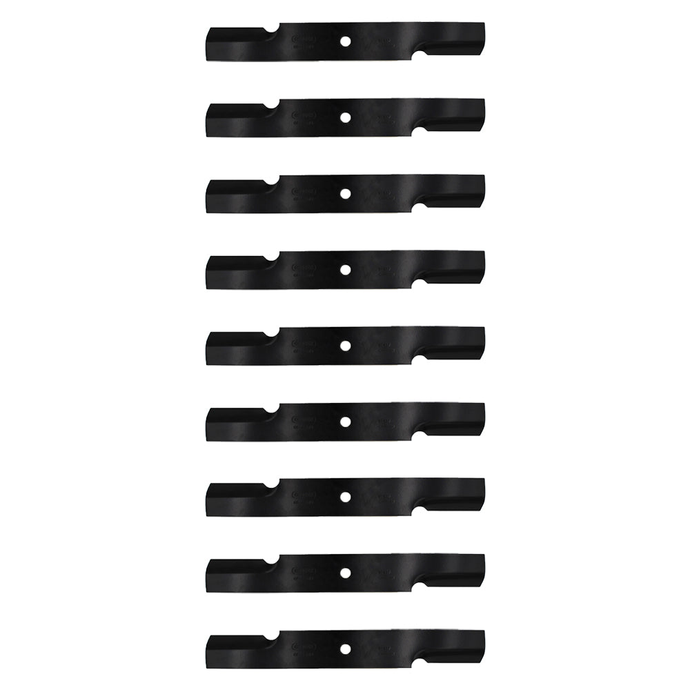 Fits Toro 105-7781-03 High Flow Zero Turn Mower Blade - Set of 9