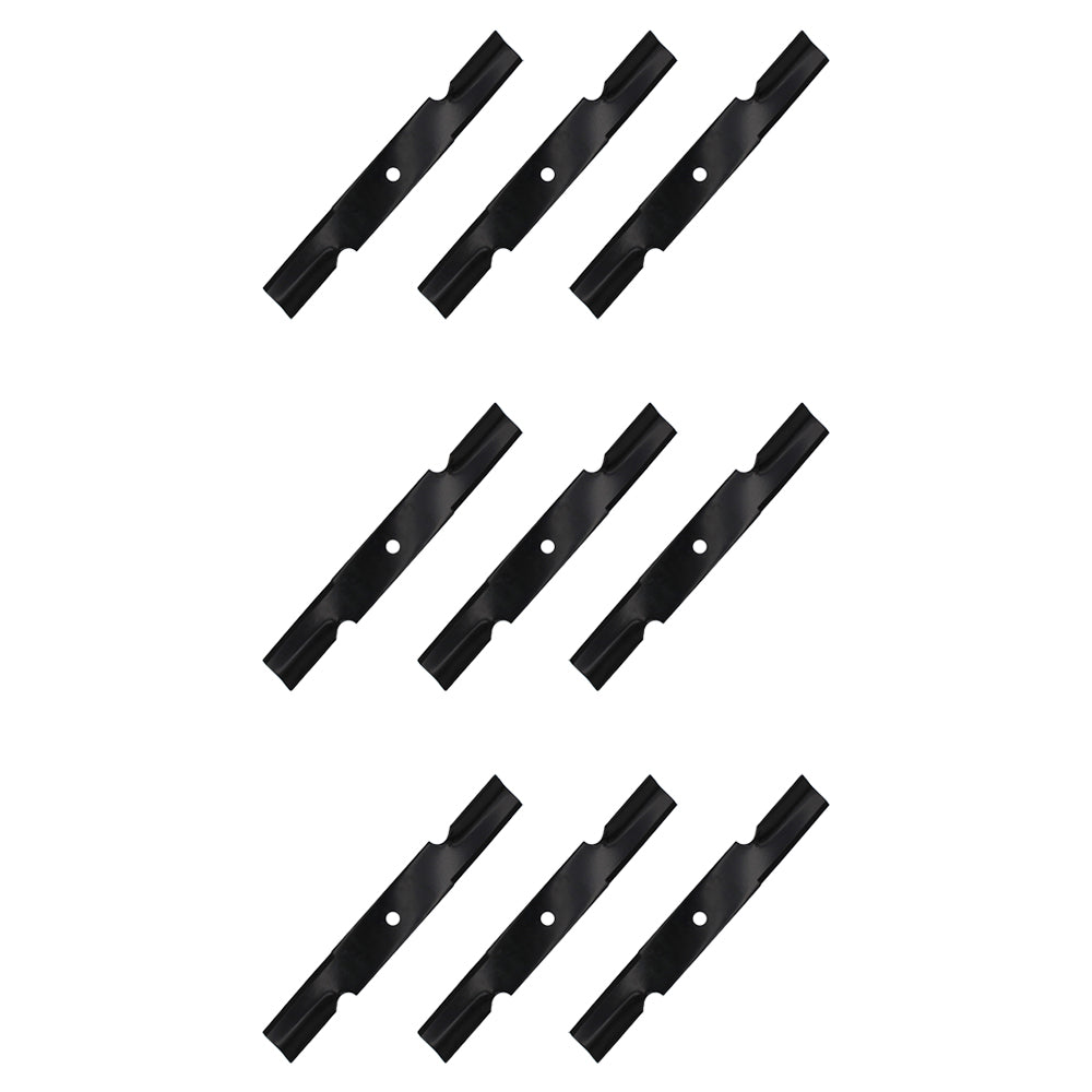 Qty 9: Notched Air-Lift Blade Fits Husqvarna Replaces 539100341
