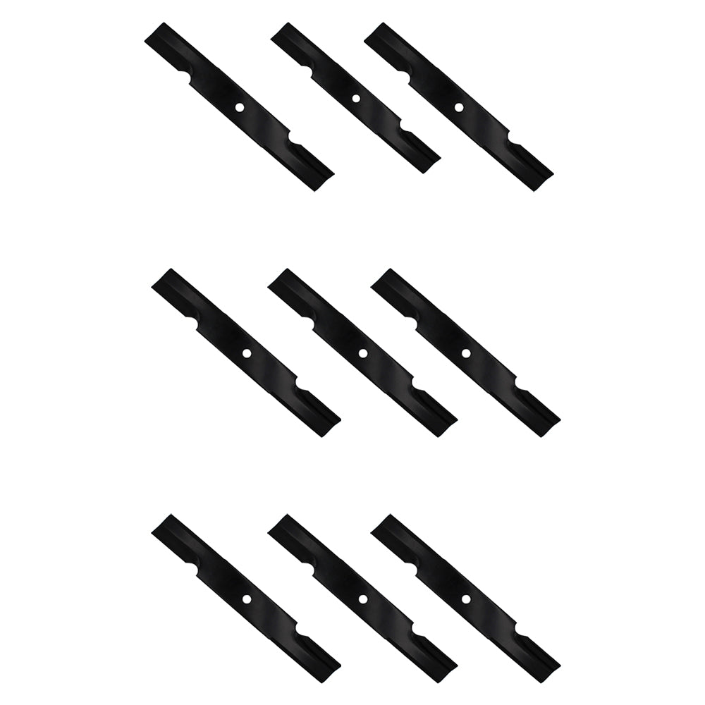 Qty 9: Notched Air-Lift Blade Fits Toro Replaces 1-633482