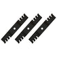 Qty 3: Mulching Blade Fits John Deere Replaces M136185