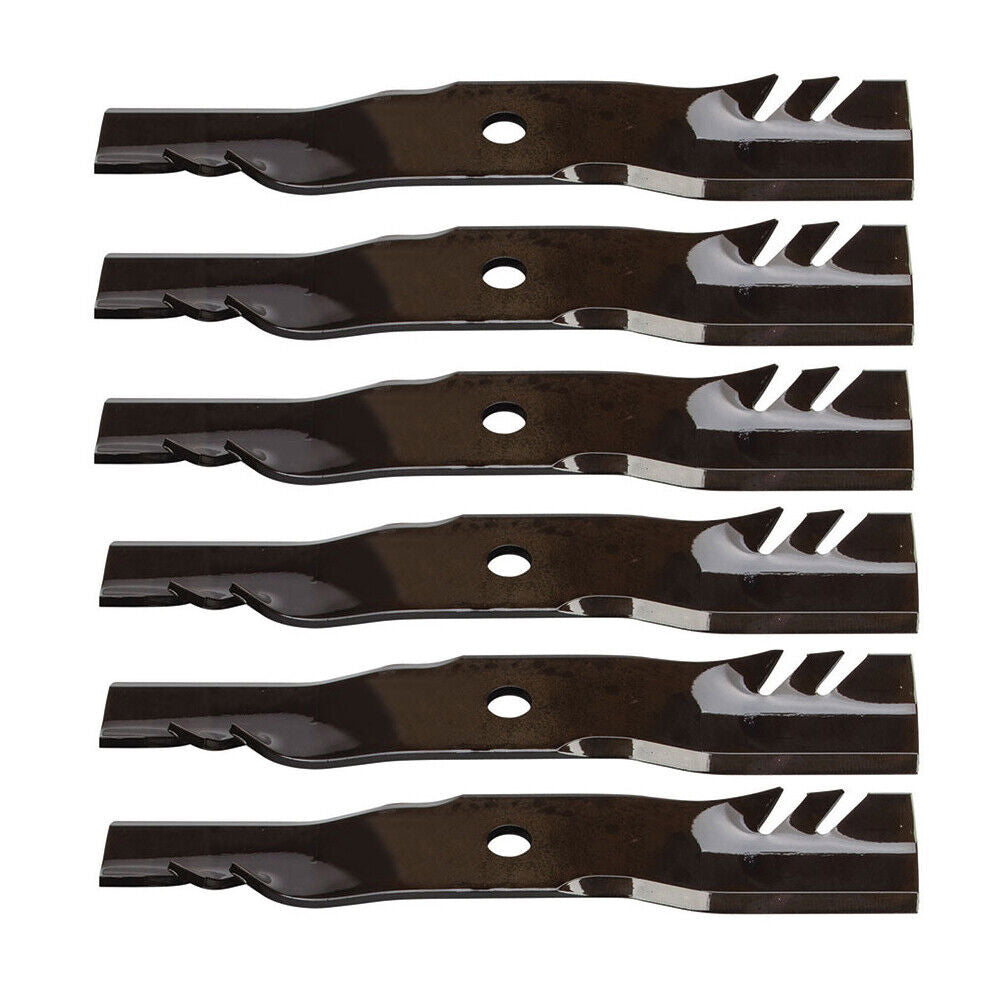 Set of (6) Mulching Blades TCU30315 Fits John Deere Walk-Behind Mowers