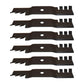 Qty 6: Mulching Blade Fits John Deere Replaces M136185