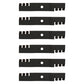 Qty 6: Mulching Blade Fits John Deere Replaces M136185