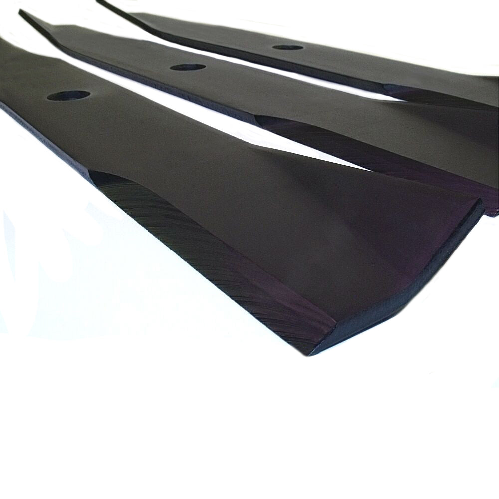 3 mower deck blades 46 47 48" deck Fits John Deere 140 300 314 316 317 318