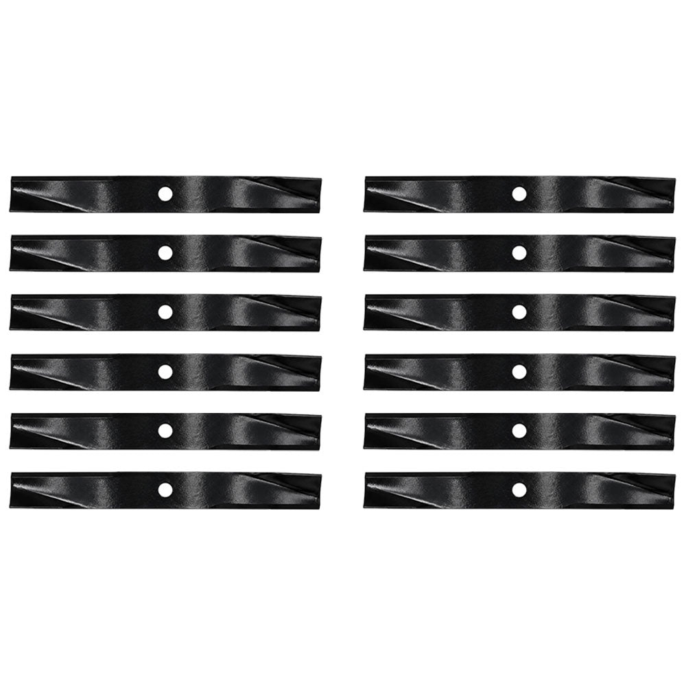 12 Blades Fits John Deere M41967 AM31100 300 Series Model 46-47-48 48