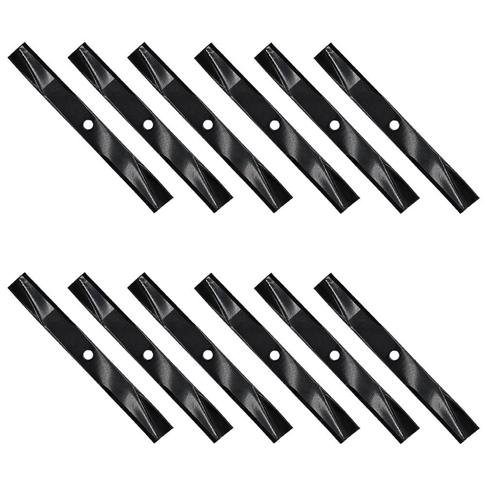12 Blades Fits John Deere M41967 AM31100 300 Series Model 46-47-48 48