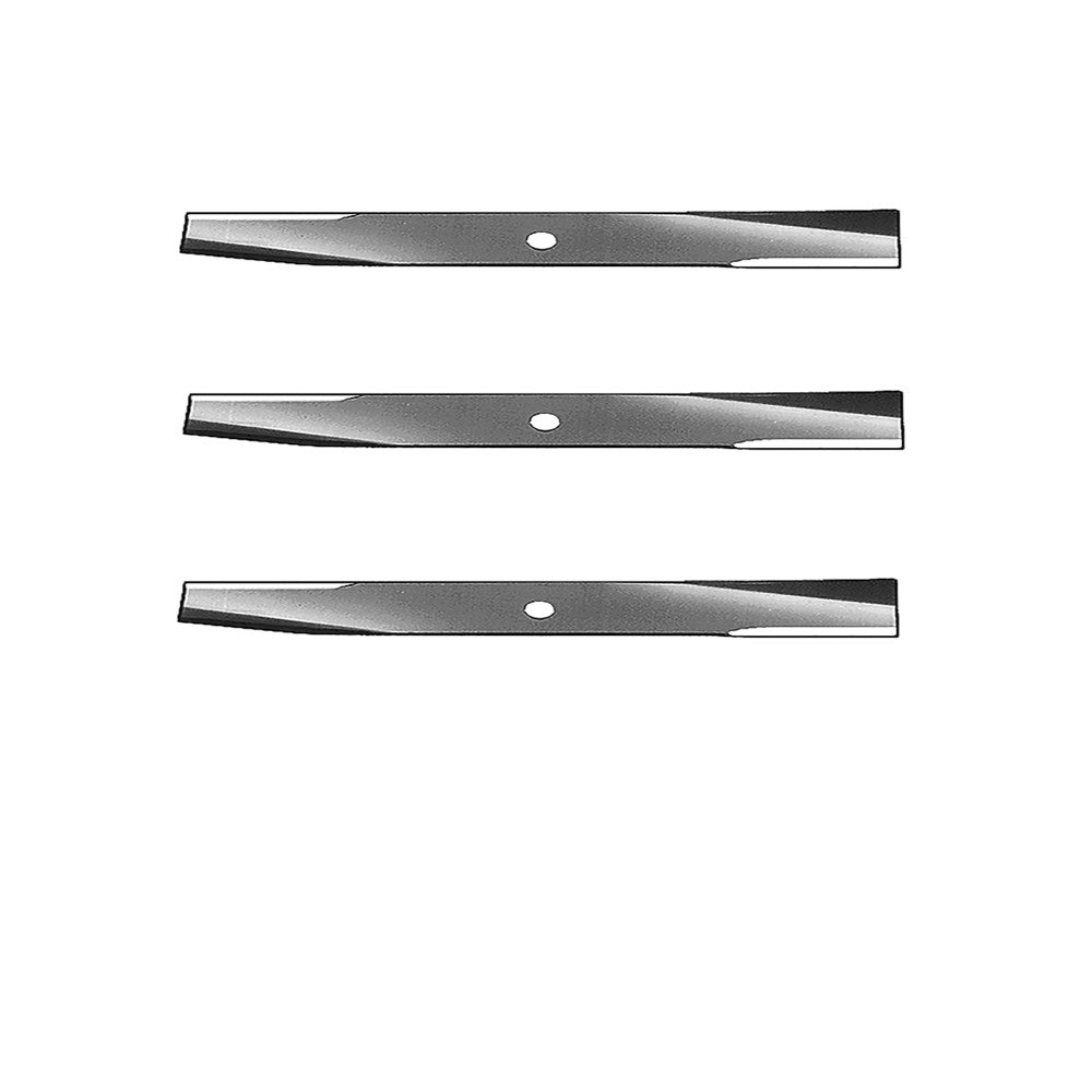 3 mower deck blades 46 47 48" deck Fits John Deere 140 300 314 316 317 318
