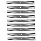 Qty 9: Mower Blade Fits John Deere Replaces AM100946
