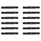 12 Notched Air-Lift Blades for Bad Boy 038-6080-00 Scag 482879 482881 Outlaw Ex