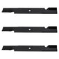 3PK Blades Fits 61" Scag Turf Tiger Cheetah 482879 482881