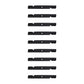 Qty 9: Mower Blade
 Fits John Deere Replaces GDU10232