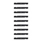 Qty 9: Mower Blade
 Fits Scag Replaces 48111