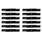 (12 Pk.) Mower Blade AM101167 Fits John Deere Z810A ZTRAK Z820A ZTRAK Z830A