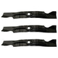 3PK Heavy Duty Blades Fits Cub Cadet 50" RZT50 742-04053 954-04053 942-04053C