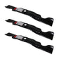 Qty 3: 2-in-1 Mower Blade
 Fits Troy Bilt Replaces 942-04053A