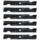 6 Lawn Mower 50" Deck 2-in-1 Blades Fits Troy Bilt Mustang RZT 50 Mustang 50 XP