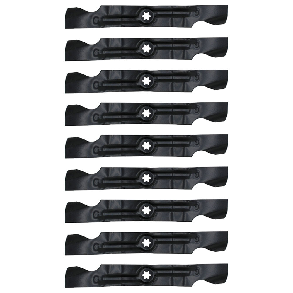Qty. 9: 2-in-1 Mower Blades Fits Troy Bilt Replaces 942-04053A