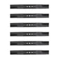 Qty 6: Rolled Air-Lift Blade Fits Exmark Replaces 108-3762-03P