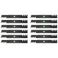 103-6393 Qty 12: Toothed Mower Blade
 Fits Exmark