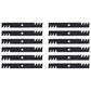 Aftermarket 103-6393 (12) Toothed Mower Blades Fits Exmark