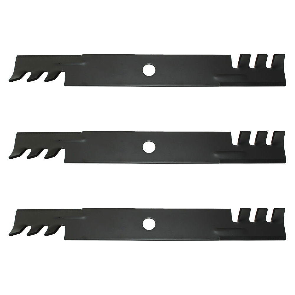 Mower Fits Lazer Z - 60 Set Of 3 Deck Mulch Blades 15/16 hole Fits Exmark