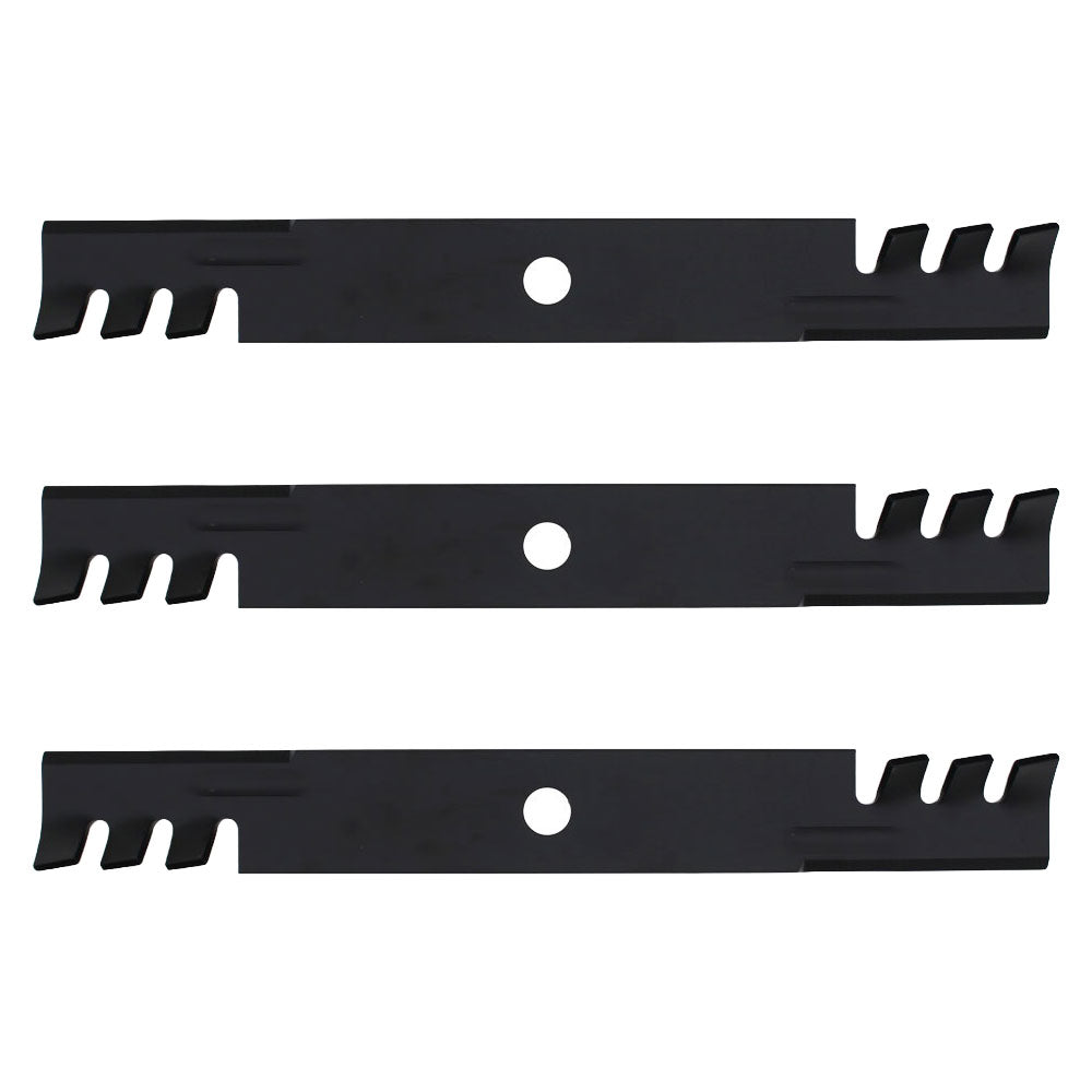 Qty 3: Toothed Mower Blade Fits Exmark Replaces 103-6393