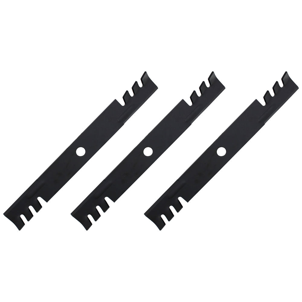 Qty 3: Toothed Mower Blade Fits Exmark Replaces 103-6393