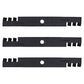 60 Lazer Z Fits Gator Blades Set of 3 596-749 103-6383 Fits Exmark