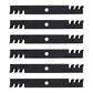 Six (6) 96-749 Blades For 60" Fits Exmark Lazer Z 103-6393 103-6398 116-5174