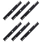 Qty 6: Toothed Mower Blade Fits Exmark Replaces 103-6393