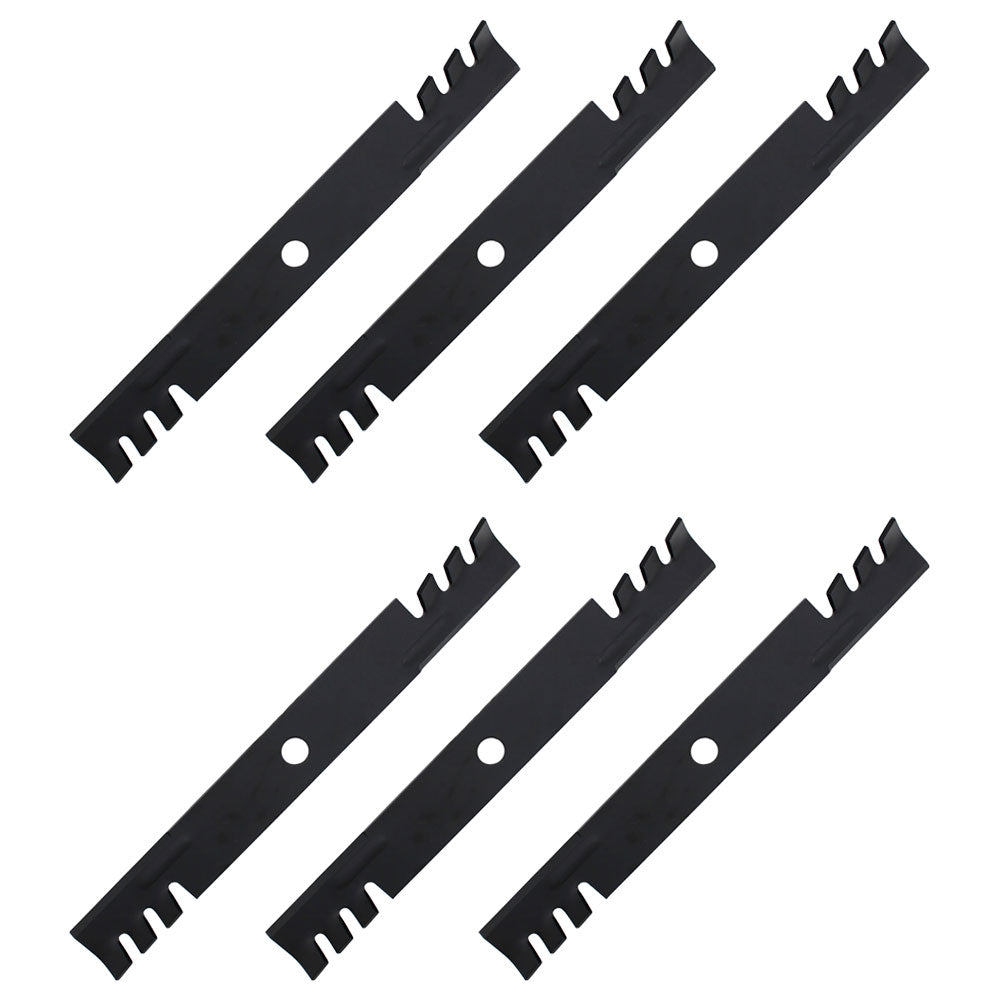 (6) Mower Blades Fits Exmark 103-6403-S 60" Deck Lazer Z S/N 540,000 & Higher