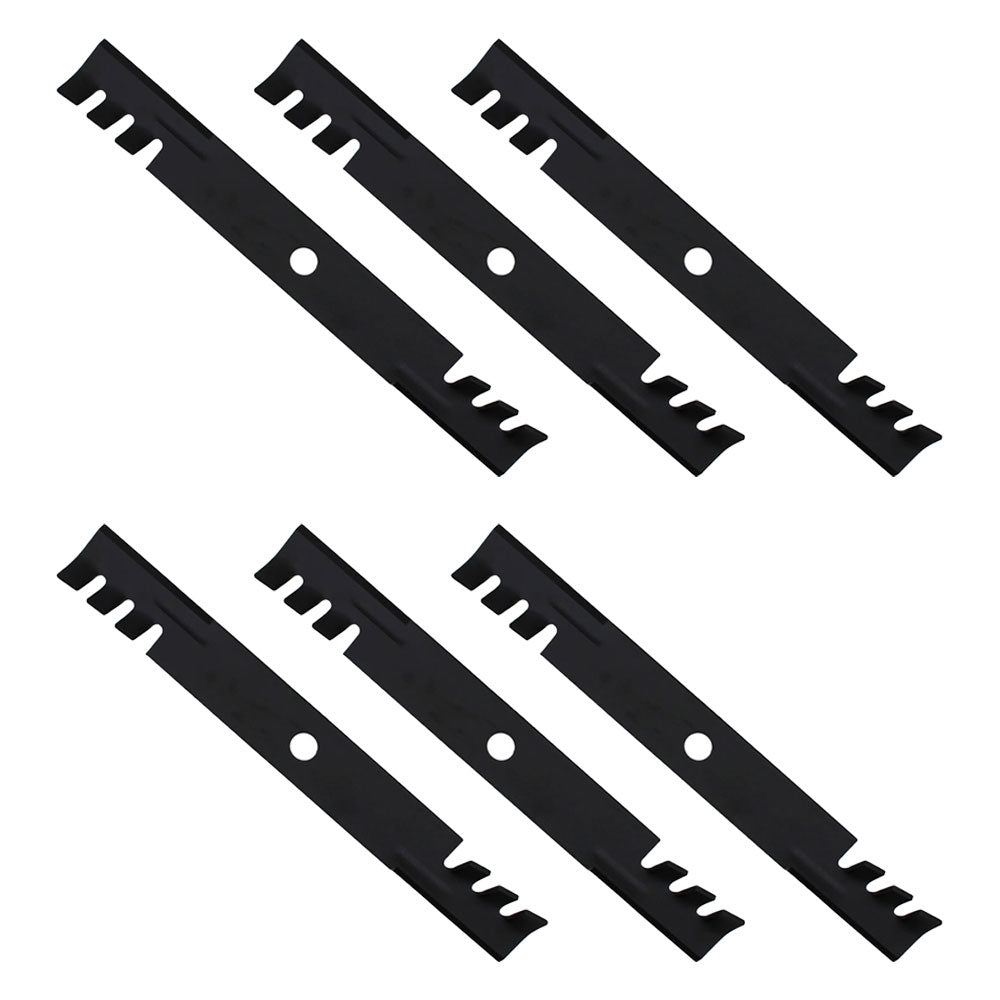 Qty 6: Toothed Mower Blade Fits Exmark Replaces 103-6393