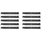 Qty 10: 21" Mower Blade Fits Bunton Replaces 79-117