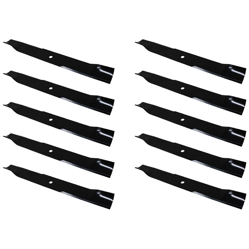 Ten (10) Pack Replacement 61" Cut Mower Blades Fits Husky, Fits Yazoo, Fits Kees