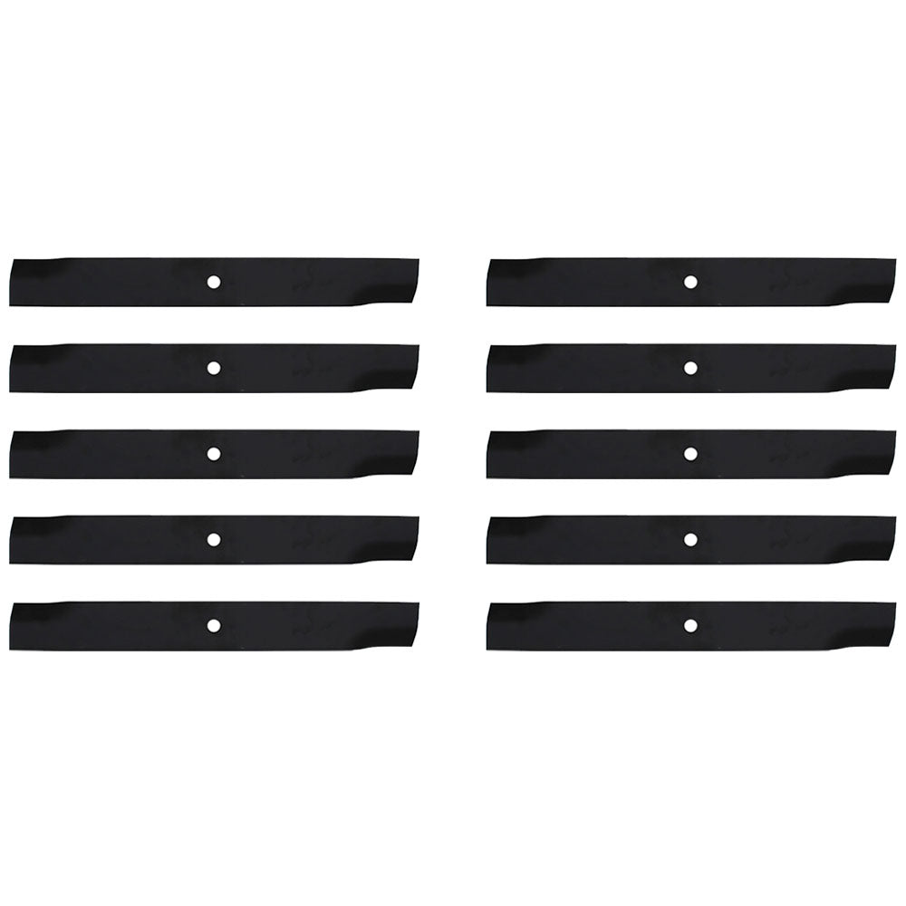 Ten (10) Pack Replacement 61" Cut Mower Blades Fits Husky, Fits Yazoo, Fits Kees