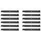 12PK Blade Fits Bobcat 112111-03 112243-03 42180B Wright 71440003