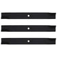 Set of 3 heavy duty fits Scag 61" mower blades 481712 super high lift