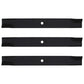 Set of 3 heavy duty Fits Husqvarna 61" Mower blades commercial pro cut
