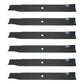 6 Lawn Mower Blades fits Scag 48111 481708 481712 Fits Husqvarna 539101733