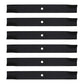 6 Lawn Mower Blades fits Scag 48111 481708 481712 Fits Husqvarna 539101733