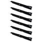 Qty 6: 21" Mower Blade
 Fits Bobcat Replaces 112111-03