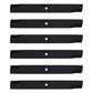 Qty 6: 21" Mower Blade
 Fits John Deere Replaces GDU10232