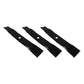 Qty 3: Mulching Blade
 Fits Husqvarna Replaces 532173921