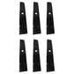 Qty 6: 16-5/8" Mower Blade with 5PT