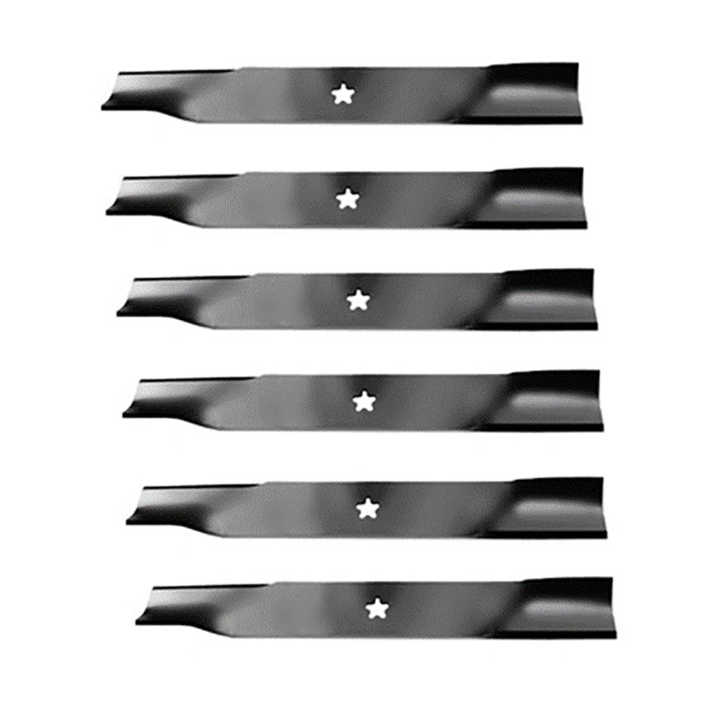 6PK 48" Mulching Blades Fits Husqvarna 522037401 EZ4824 EZ24T YTH2648TDF